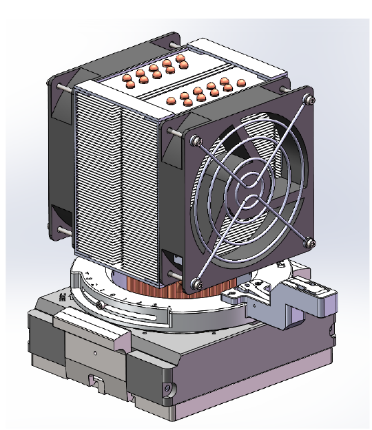 Dual-tower air-cooling module