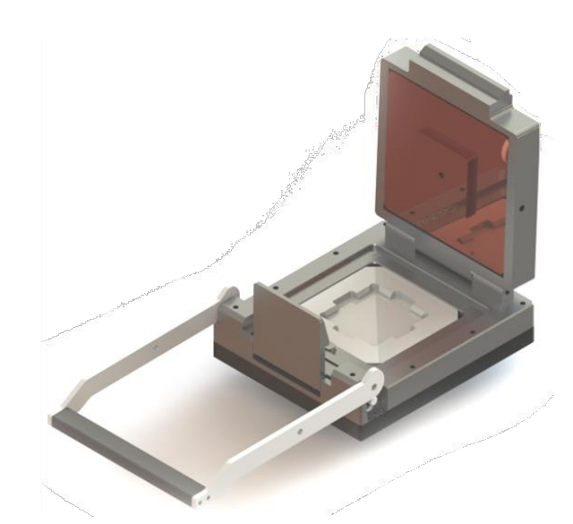 Clamshell heat-sink burn-in socket