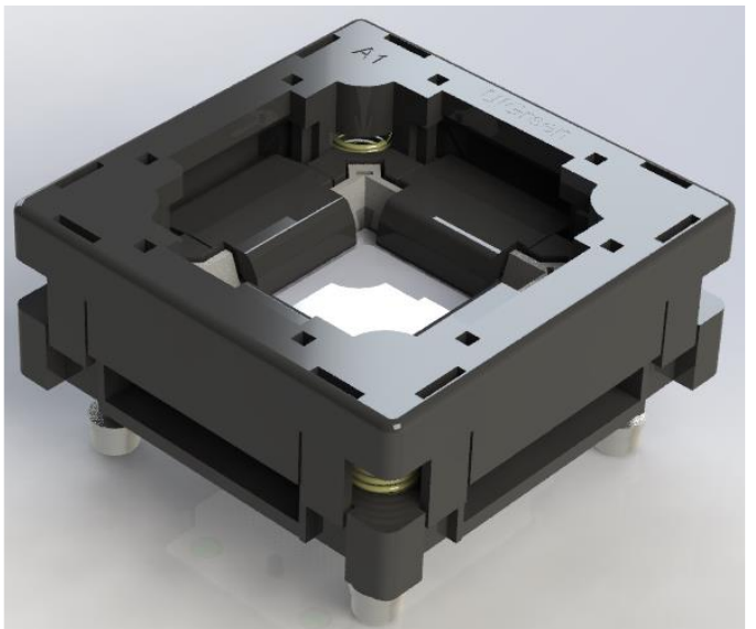 Open-Top burn-in socket